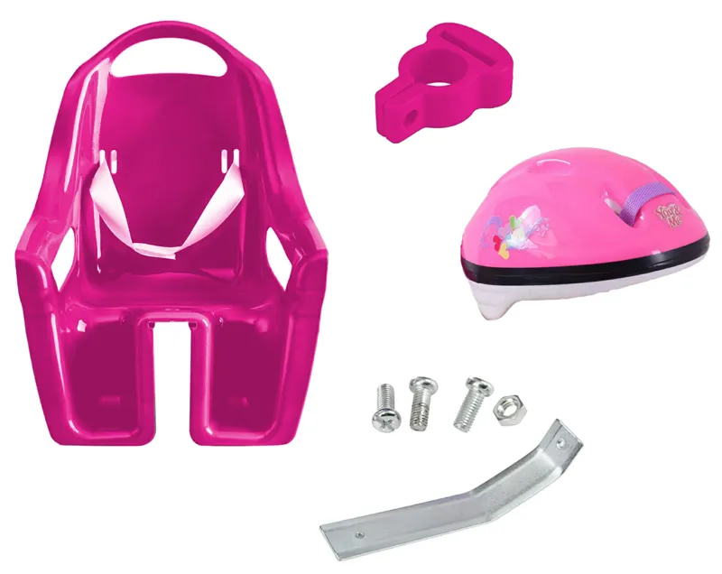 Dolly Seat and Helmet Set Pink